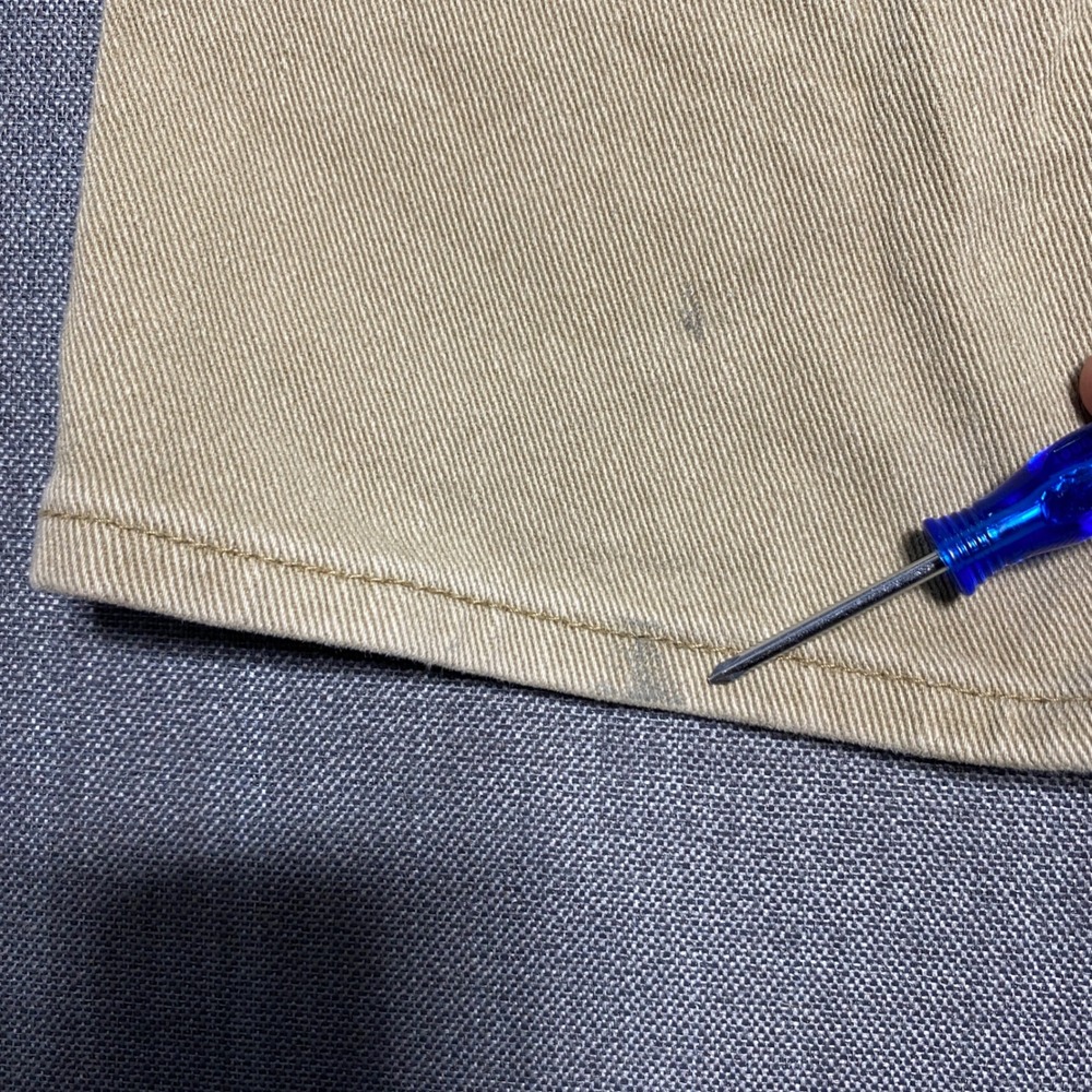 Bullhead Denim Co Mens Slim Fit Jeans‎ Tan Khaki Size 32x30 Casual Pants (flaw) - Picture 11 of 12